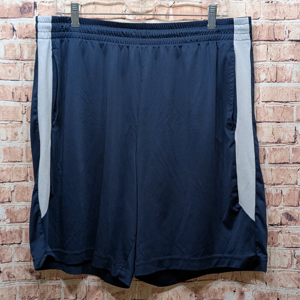 Tek Gear Shorts Dry Tek Blue Size XL